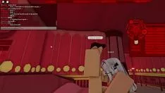 Abspielen Heiße Roblox-Schlampe lässt mich doppelt abspritzen