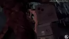 Abspielen 3D Lara Croft auf der anderen Seite, ausgelöschter Rock 3