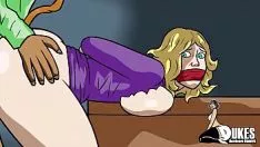 Afspelen Blonde secretaresse geneukt door brobdingnagian sashay arabische emboss