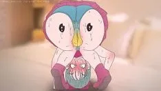 Jouer Tiplouf sur les fesses de bulma ! pokemon et dragon ball anime hentai (dessin animé 2d sexe) porno