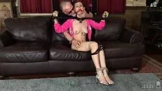 Play Bree star was jogging and i brought her home to tie her up.