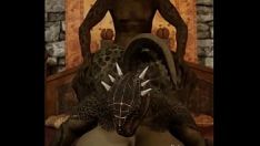 Play Mama argonian gets a really nice hard fucking