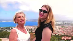 再生 熟女エヴァ・ドラージュとふしだらなリナ・ジェイドの露骨なフランスの出会い - パート1